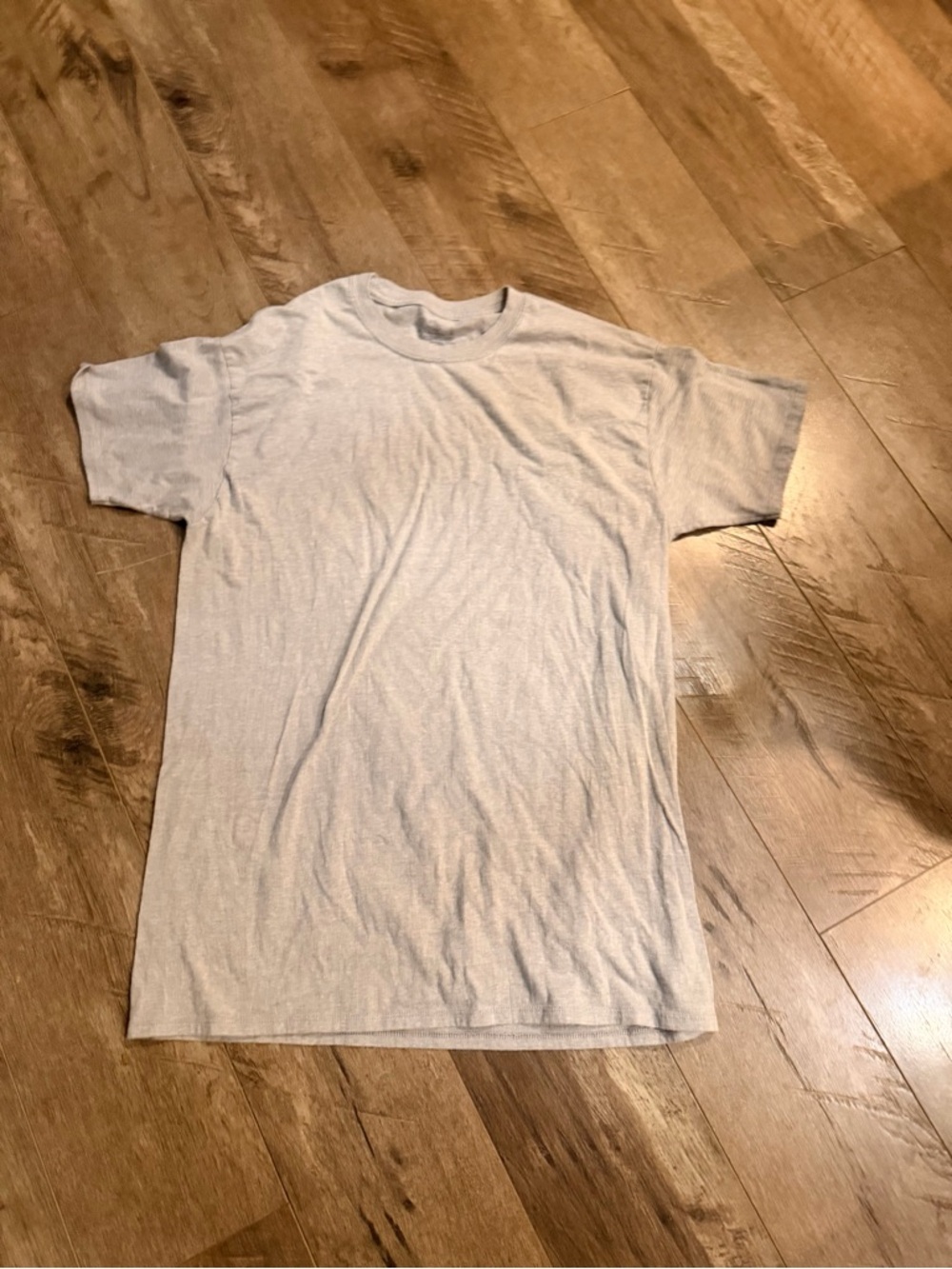 Fruit of the Loom Light Gray Short Sleeve Crew Tee